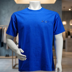 Camiseta Personalizable Transpirable Antiarrugas para Hombre, 100% Algodón Suave, Servicio OEM, Diseño en Blanco, Manga Corta, Cuello Redondo, Marca GSG PK - Product Image 2