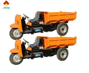 Produttore cinese Mini ruote caricatore 3WD 3ton ingegneria e macchine edili grande triciclo Diesel Dumper