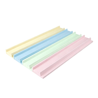 Support et pousseur de mahjong en bois de 19 pouces, peints sur mesure, lot de 4 supports de tuiles de mahjong en bois