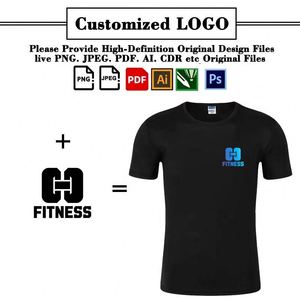 Custom Logo Printed Quick Dry <b>T</b>-<b>Shirt</b> for Unisex Sports Fitness Promotional Business Team Gift Gym Wholesale Polyester <b>T</b>-<b>Shirts</b> - Product Image 4