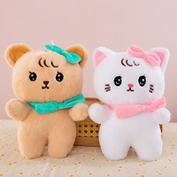 Mini jouets en peluche de type arcade, super doux, en tissu peluche court, coutures renforcées doubles, 10 pouces, pour cadeaux de fête pour enfants