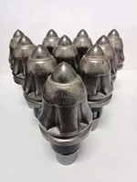 Ciseau à tige avec dents coniques, composant essentiel du moteur pour foreuse rotative, fabriqué en Chine, garantie non disponible