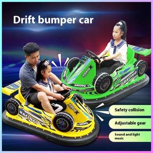 New Model Large Square Fiberglass <b>Bumper</b> <b>Car</b> Indoor/Outdoor Amusement Equipment for Children Adults Parent-Child Drifting - Product Image 2