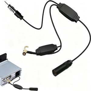 Câble adaptateur d'extension d'antenne radio universel pour voiture avec connecteur SMB, actif AM/FM/<span class=keywords><strong>DAB</strong></span>, fabriqué en Chine - Product Image 1