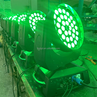 36x18W RGBAWUV 6in1 LED Zoom Wash Moving Head Light 36*18W RGBWA UV 6in1 Zoom Wash Moving Head 36x18W LED Moving Head Light