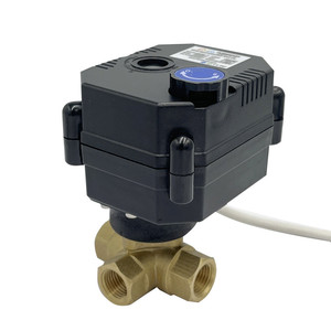 วาล์วควบคุมการไหลของน้ำ Flomarvel Fh-t 3 ทาง 2 4-20ma แบบมอเตอร์  ทองเหลือง  ระบบควบคุมการผสมและเปลี่ยนทิศทางลมแบบสัดส่วน สำหรับระบบ HVAC ราคาประหยัด - Product Image 2
