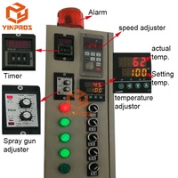 Machine automatique de rotation de barils pour l'application de peinture et le déchargement automatique de jouets en bois, avec boutons métalliques, œillets, vis et rivets