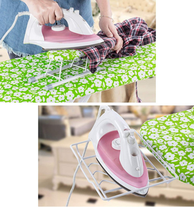 Planche à repasser portable pliable en maille d'acier épaisse, planche à repasser de haute qualité pour les vêtements extra longs - Product Image 5