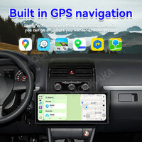 Autoradio MOOKAKA Qualcomm 15,8 pouces Android 15 pour Volkswagen Touran 2004 - 2015, lecteur DVD, système audio, GPS, unité centrale