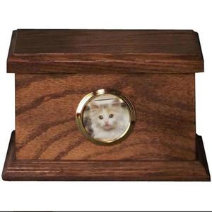 Gran oferta, caja de cenizas cuadrada de urna para mascotas de madera tradicional hecha a mano para perros y gatos, el mejor precio personalizado - Product Image 3