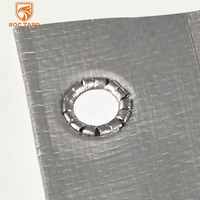 Bâche de voiture personnalisée en polyéthylène, bâche de protection extérieure résistante, imperméable, en toile de polyéthylène, couverture de toit