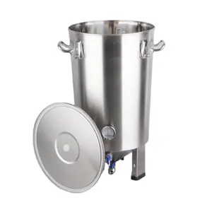 Conical Microbrewery Homebrew Fermenter Equipment 304 Stainless Steel Beer Fermenting Machines