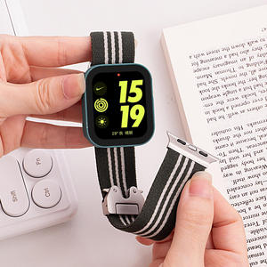 Correa de Nailon Trenzado con Hebilla de Acero Inoxidable para Apple Watch Series 10 9, para Iwatch Ultra 49mm, Correa de Reloj de Acero - Product Image 6