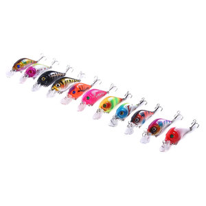Señuelo de plástico duro Crank Baits 7,5 cm 10,2G Crank Baits Señuelos de pesca Hundimiento lento - Product Image 1