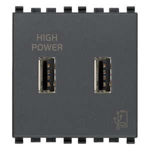 Unité d'alimentation USB 5V 2.1A 2M Gris - Product Image 1