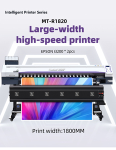 Mootoom 1.8M Kỹ Thuật Số Sinh Thái Cho Dung Môi Máy In Phun Flex Biểu Ngữ Và Vinyl <span class=keywords><strong>Plotter</strong></span> Cho Hóa Đơn Và Ống In Ấn CMYK Màu Mực - Product Image 6