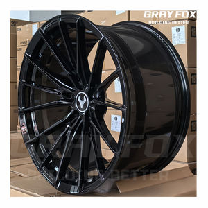 GRAYFOX personalizado forjado negro profundo cóncavo 17-24 pulgadas 5x120/5x112 ruedas de coche de pasajeros 4 piezas - Product Image 1
