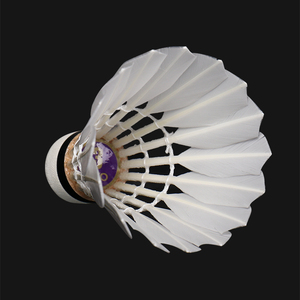 Venta al por Mayor de Honkoo, 12 Piezas de Volantes de Bádminton de Pluma de Pato de 2 Capas con Base de Corcho para Entrenamiento - Product Image 4