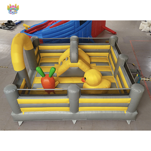 Castillo Inflable de PVC con Tobogán y Diseño de Pato Amarillo Personalizado de AirFunPro, Fácil de Instalar, para Fiestas Infantiles y Alquiler de Eventos - Product Image 4