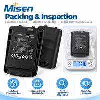 Batterie de remplacement Misen pour scanner CipherLab RK25 RK26 BA-0124A0 KBRK250X00505 3.8V 4000mAh rechargeable OEM