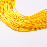 Ruban de cordon chinois 100% polyester 3 mm 2 mm pour la fabrication de bijoux et composants