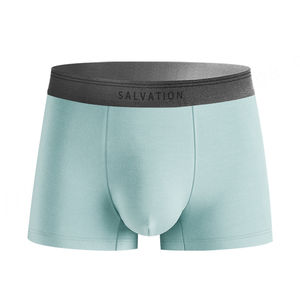 New Design Short Leg <b>Trunk</b> Comfortable Micro Modal Light Men's Underwear 91% Modal 9% Spandex Mens <b>Boxer</b> Brief for Men - Product Image 4