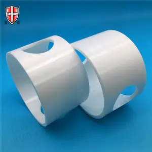 Wear-resistant High Temperature Insulated Zirconia Ceramic Assembled Sleeve Bushing Pipe