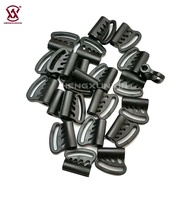 Accessoires pour sac à dos Sangle de corde coulissante Extrémités de cordon verrouillable Ajusteur de sangle 20mm Boucle d'arrêt en plastique