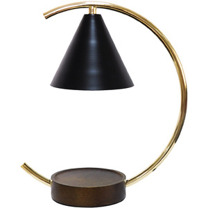 Lámpara de Aromaterapia para Derretir Cera, Estilo Moderno Minimalista, de Madera, para Dormitorio de Niña, Mesita de Noche, Iluminación Ambiental Acogedora y Romántica de Lujo - Product Image 5