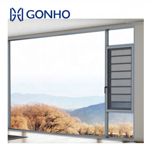 <span class=keywords><strong>Ventanas</strong></span> y Puertas Corredizas <span class=keywords><strong>de</strong></span> <span class=keywords><strong>Aluminio</strong></span> Gonho Resistentes a Huracanes, Barras Antirrobo, Vidrio Antibalas, Precio en Pakistán - Product Image 2