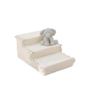 Escalier antidérapant pour animaux de compagnie (chats et chiens) – Marches en éponge pour accéder au lit, protection des articulations, en tissu rectangulaire - Product Image 5