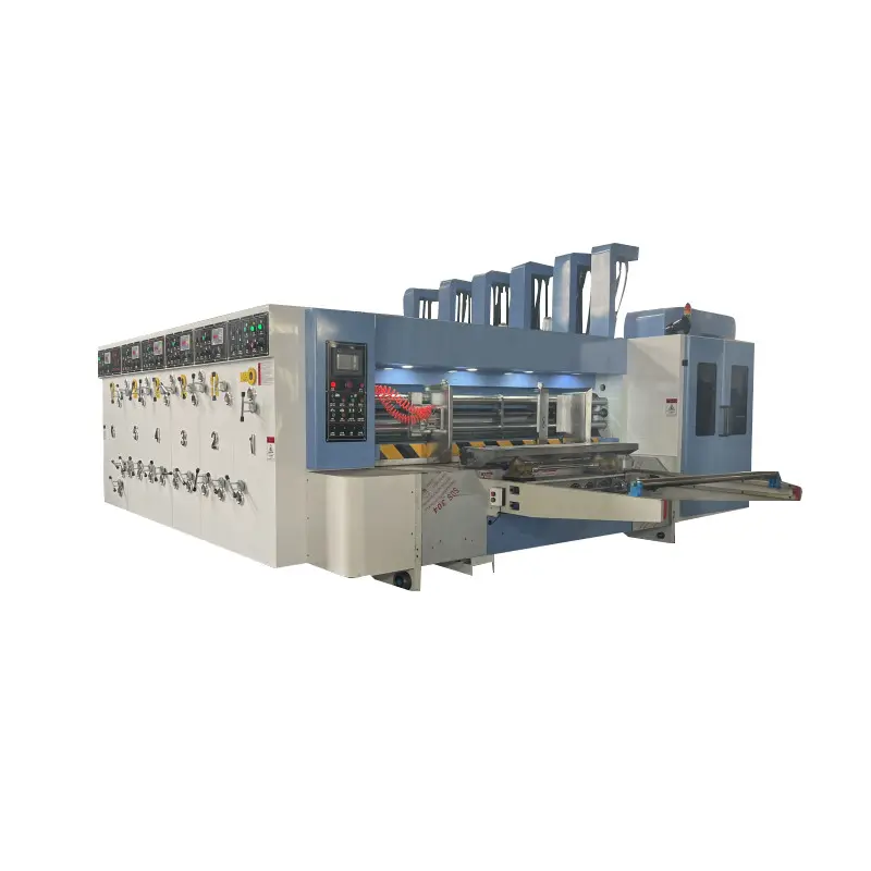 4 Kleur Carton Afdrukken Machine Papier Board Drukmachine Model Tc-1525 Machine Printer Carton