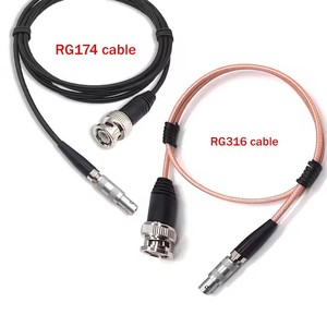   Cable de Osciloscopio Ultrasónico de <span class=keywords><strong>00S</strong></span> a BNC, Compatible con RG174 RG316, con Sonda de Detección de Defectos, Conector C5Q9, 1/2/3/5M - Product Image 2