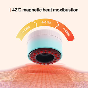 Alat bekam fisioterapi pemanas cerdas tanpa kabel pemijat Gua Sha bekam Cina - Product Image 4