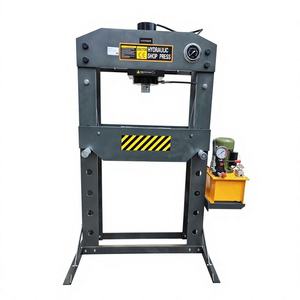 เครื่องอัดไฮดรอลิกแบบโครงเหล็ก H ขนาด 100 ตัน ยี่ห้อ TAYO INDUSTRIES รุ่น WIEDERKRAFT พร้อมมอเตอร์ปั๊มและเกจวัดแรงดัน ดีไซน์แข็งแรงทนทานสูง - Product Image 3