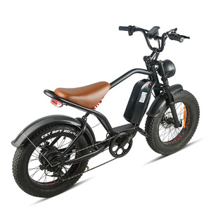 Bicicleta eléctrica todoterreno de dos ruedas con marco de acero de freno de disco de batería de litio de 48V para uso todoterreno en áreas urbanas y rurales - Product Image 2