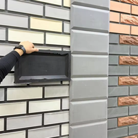 Moule en silicone flexible Bekebe Home pour la production de pierres artificielles, moule en caoutchouc pour briques murales en pierre culturelle 3D