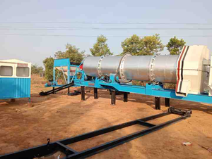 Usine industrielle de mélange de tambour d'asphalte de capacité de 90 à 120 TPH Moteur de noyau de précision Composants essentiels de noyau de roulement Machines routières - Product Image 2