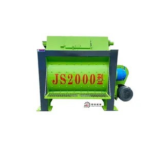 El mezclador JS750 completamente automático se puede utilizar para diversos materiales como mortero de cemento, hormigón en polvo seco, etc.