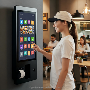 Terminal de Pago con Pantalla Táctil Interactiva de 21.5/24/27/32/43'' (24'') - Kiosco de <span class=keywords><strong>Autoservicio</strong></span> de Pared - Product Image 6