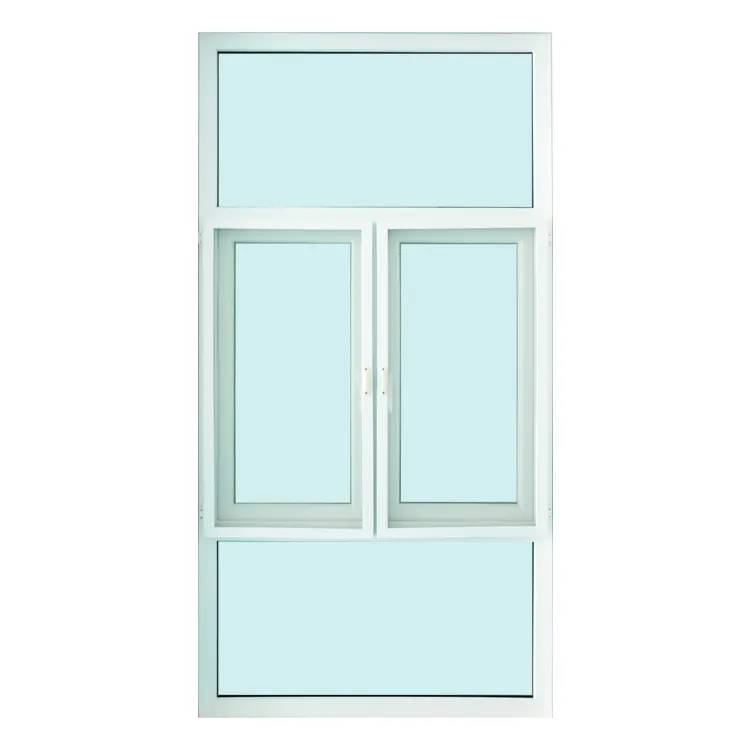 High Quality Bathroom Fixed Windows Skylight Price PVC Windows Modern Casement Window Grill Design