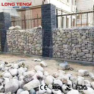 100X80X30Cm kaynaklı gabionlar/<span class=keywords><strong>Gabion</strong></span> taş çit/11 ölçer galvanizli kaynaklı tel örgü gabionlar - Product Image 3