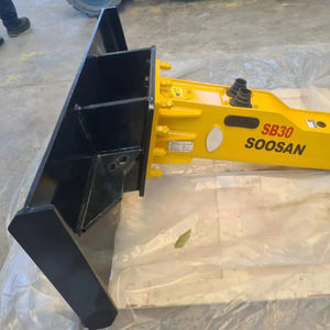 Para interruptor hidráulico tipo caja SOOSAN SB30 con placa de dirección deslizante, componente de motor de núcleo de nueva condición - Product Image 1