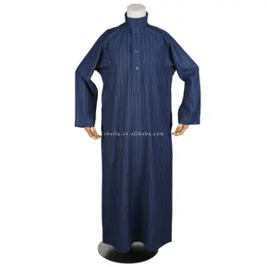 Daffah hồi giáo trẻ em ăn mặc mùa đông ấm áp dày caftan jubah abaya chàng trai thobe khimar maxi qamis boubou hồi giáo trẻ quần áo