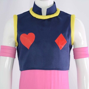 Costume de cosplay Hisoka de pointe pour homme adulte, ensemble complet Hunter X Hunter, veste, pantalon, haut en polyester - Product Image 4