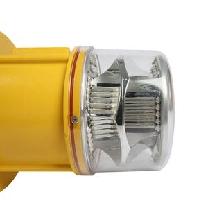 2000cd ضوء أحمر نوع L864/L عرقلة مزدوجة الطيران ضوء الديدان الإضاءة المطار - Product Image 5