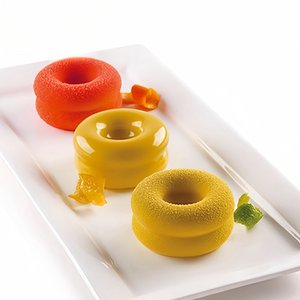 قالب موس سيليكون دائري من التانغبا ، قالب كيك لخبز الحلوى ، قوالب سيليكون مقاومة للحرارة العالية للخبز - Product Image 1