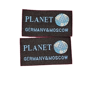 Etiquetas de Ropa Tejidas de Poliéster de Alta Densidad, Lavables, de Cualquier Color, con Nombre Personalizado, Logotipo, Etiquetas de Cuello para Ropa, Etiquetas de <span class=keywords><strong>Dobladillo</strong></span>, Directamente de Fábrica - Product Image 5