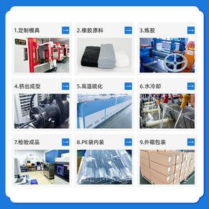 Bande d'étanchéité en silicone Dongguan, épaisseur 3 mm, pour portes et fenêtres de meubles automobiles, pièces non standard - Product Image 3