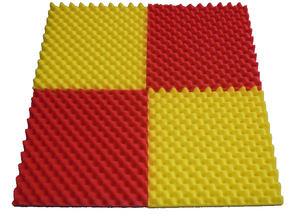 Panneau de mousse acoustique en polyuréthane durable en forme d'oeuf résistant au feu, écologique, expérience audio de studio d'hôtel et d'école - Product Image 4